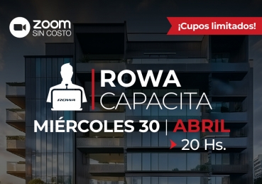 ROWA CAPACITA ABRIL