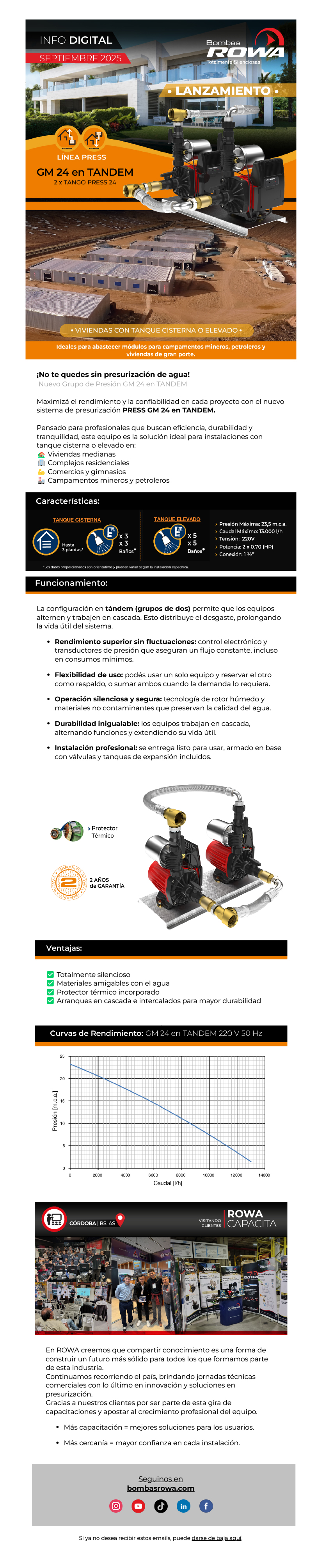 ROWA GM 24 en TANDEM